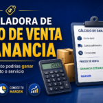 Calculadora de precio de venta y ganancia: descubre cuánto podrías ganar con un producto o servicio